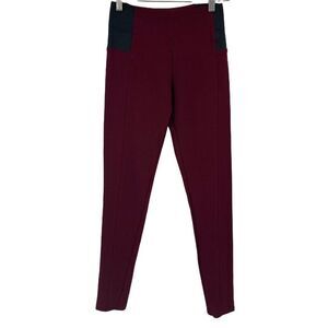2/$30 Altar'd State High Waisted Ponte Pants Leggings Burgundy Small